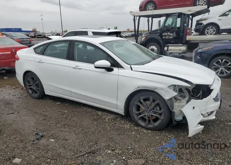 2018 Ford Fusion Se from USA, damaged, VIN 3FA6P0HD3JR108150